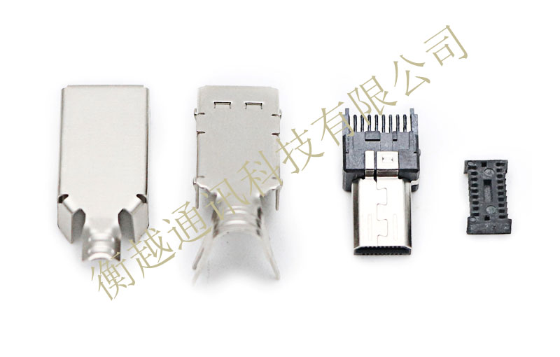 HDMI D Type 插頭帶馬口鐵配線(xiàn)夾